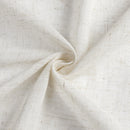 Voilage imitation lin sur mesure extra long salon
