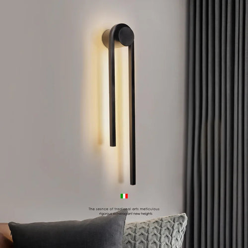 applique murale moderne en forme de u pour décoration intérieure - vue 2 sur 12
