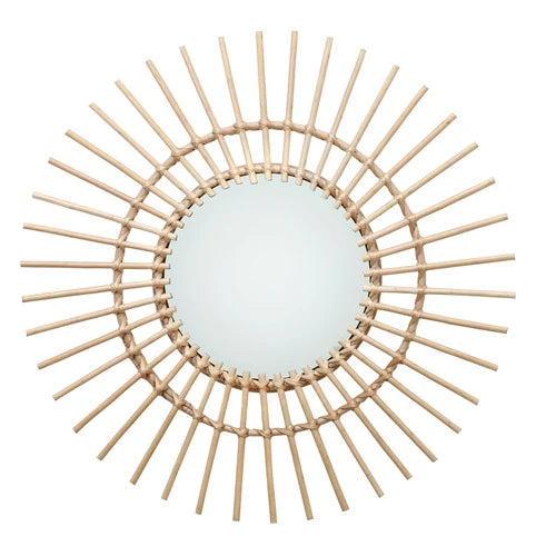 miroirs décoratifs ronds en macramé pour un style nordique - vue 11 sur 12