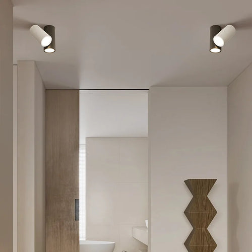 Spot LED simple et moderne lampe couloir escalier porche étude lumière cuisine salle à manger éclairage restaurant projecteur intérieur - vue 5 sur 14