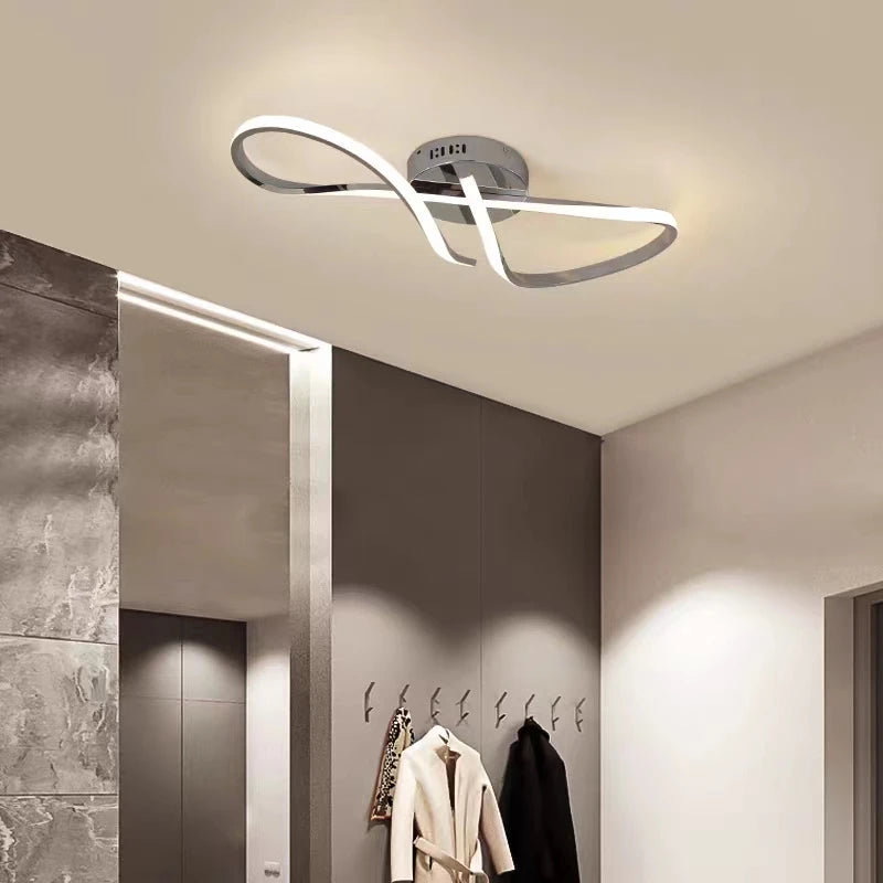 Plafonnier moderne à LEDs lumières pour salon chambre plafonnier étude cuisine intérieur décoration de la maison - vue 5 sur 8