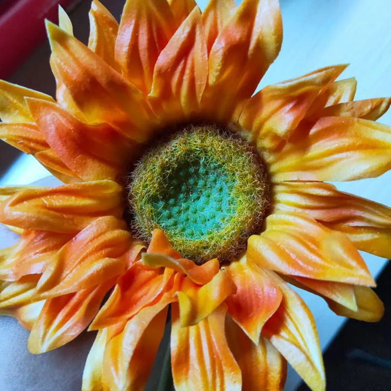 tournesol artificiel bouquet décoration mariage fête maison plantes - vue 5 sur 8