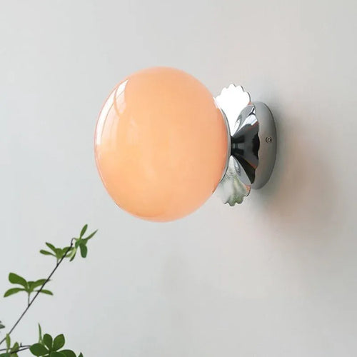 Applique murale led rétro en verre style nordique décorative idéale pour café - vue 5 sur 7
