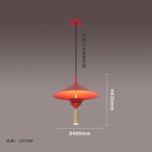 suspension moderne minimaliste et chaleureuse pour restaurants et bars