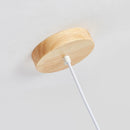 lampes suspendues modernes en bois éclairage intérieur led