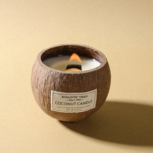 coffret cadeau bougie parfumée noix de coco souvenir de noël - vue 5 sur 20