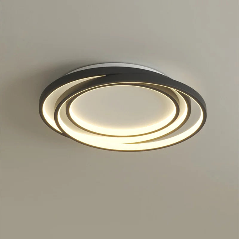 plafonnier led ultra mince lustre moderne intérieur - vue 4 sur 22