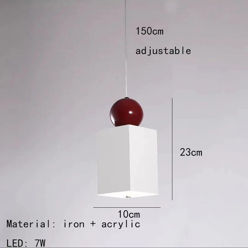 lustre moderne réglable cordon métallique pour intérieur design - vue 18 sur 24