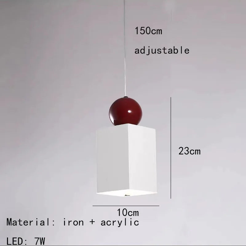 lustre moderne réglable cordon métallique pour intérieur design - vue 17 sur 24