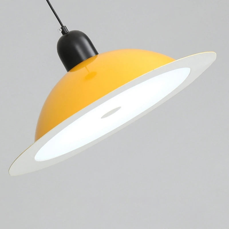 suspension lampe led métal avec lumière réglable et modifiable - vue 5 sur 17