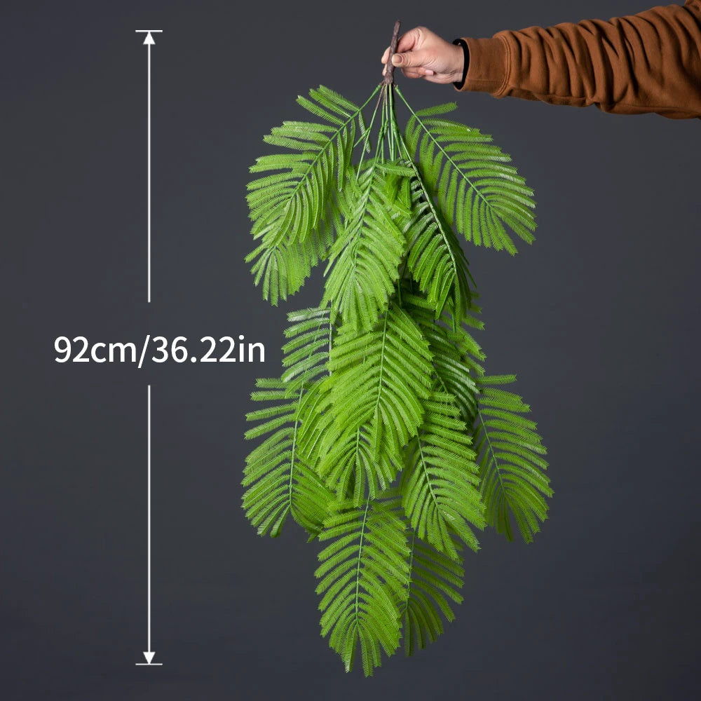 plantes artificielles suspendues feuillage tropical pour décoration intérieure - vue 5 sur 6