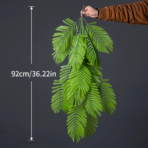 plantes artificielles suspendues feuillage tropical pour décoration intérieure - vue 6 sur 6