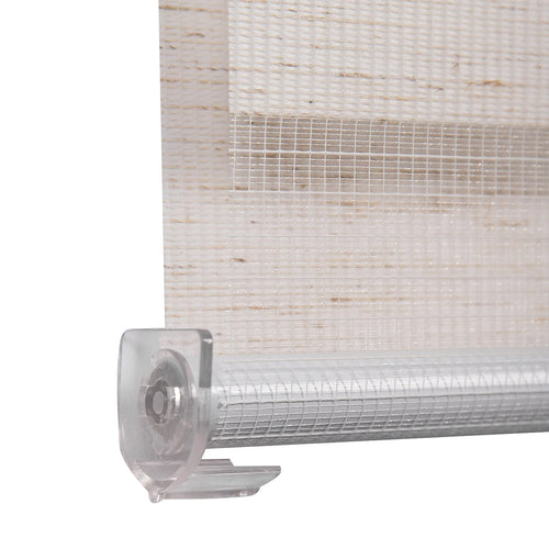 Store zebra double couche occultant pour salon chambre - vue 3 sur 6