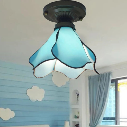 Lampe Suspension Lotus Vintage Luminaire Maison - vue 11 sur 10