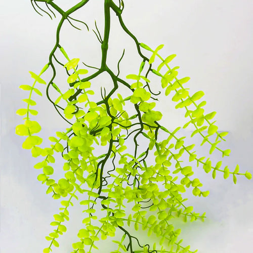 plantes artificielles en rotin et eucalyptus pour décoration intérieure et extérieure - vue 6 sur 6