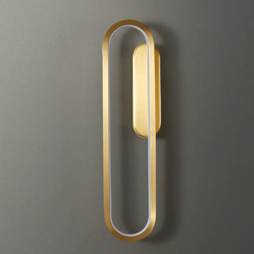 applique murale nordique moderne en cuivre pour intérieur lumineux - vue 6 sur 8
