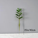 plantes artificielles ficus et zamioculcas pour décoration intérieure