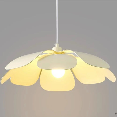 Suspension moderne en forme de fleur de crème pour décoration créative - vue 2 sur 8