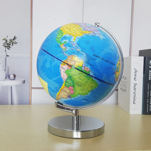 globe terrestre lumineux éducatif avec support pour géographie - vue 4 sur 6