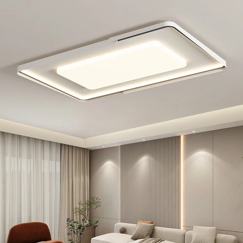 plafonnier led moderne intérieur à intensité variable pour tous les espaces - vue 6 sur 12