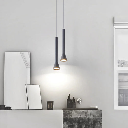 suspension led moderne pour un éclairage décoratif intérieur - vue 3 sur 8