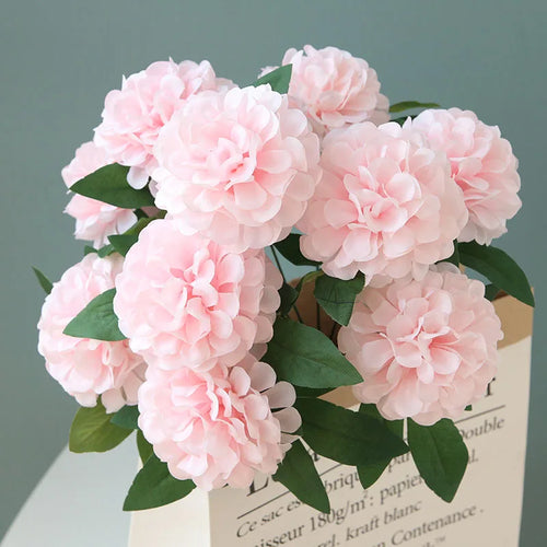 lot de 10 bouquets de pissenlit artificiels pour décoration intérieure et événements - vue 2 sur 18