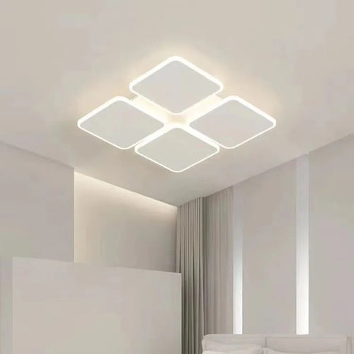 plafonnier led moderne pour décoration d'intérieur luminaire intelligent - vue 4 sur 10
