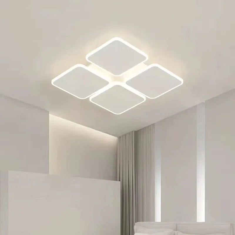 plafonnier led moderne pour décoration d'intérieur luminaire intelligent - vue 4 sur 10