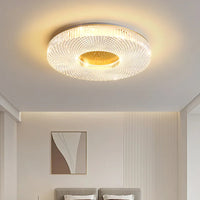 plafonnier led moderne rond pour éclairage intérieur élégant