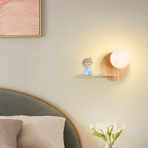 applique murale led moderne créative astronaute pour enfants - vue 2 sur 12