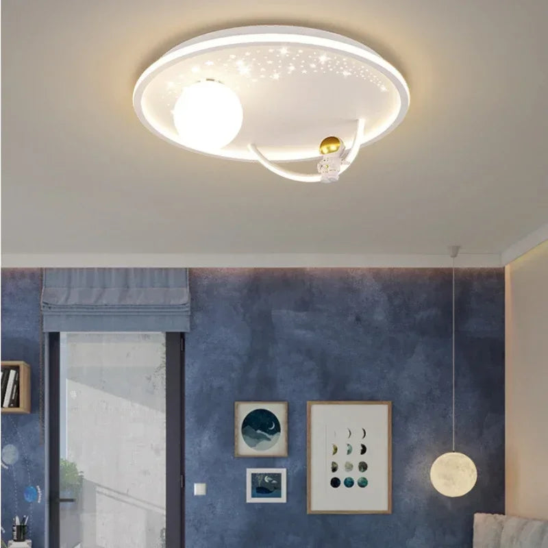 Plafonnier pour enfants Plafonds LED modernes Lustre pour chambre d'enfant Lumières Décoration de la maison Éclairage de chambre de filles et de garçons2023 - vue 4 sur 12