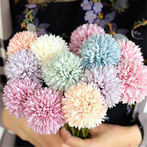 fleurs d'hortensia artificielles pour décoration de mariage et table - vue 2 sur 10