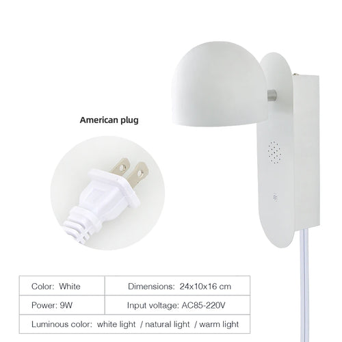 applique murale led intelligente rotative et réglable pour décoration intérieure - vue 11 sur 15