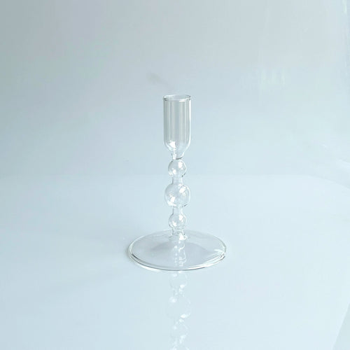 bougeoir en verre pour décoration intérieure créative et élégante - vue 17 sur 18