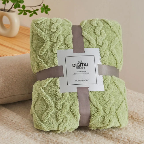 plaid flanelle polaire doux chaud maison chambre canapé