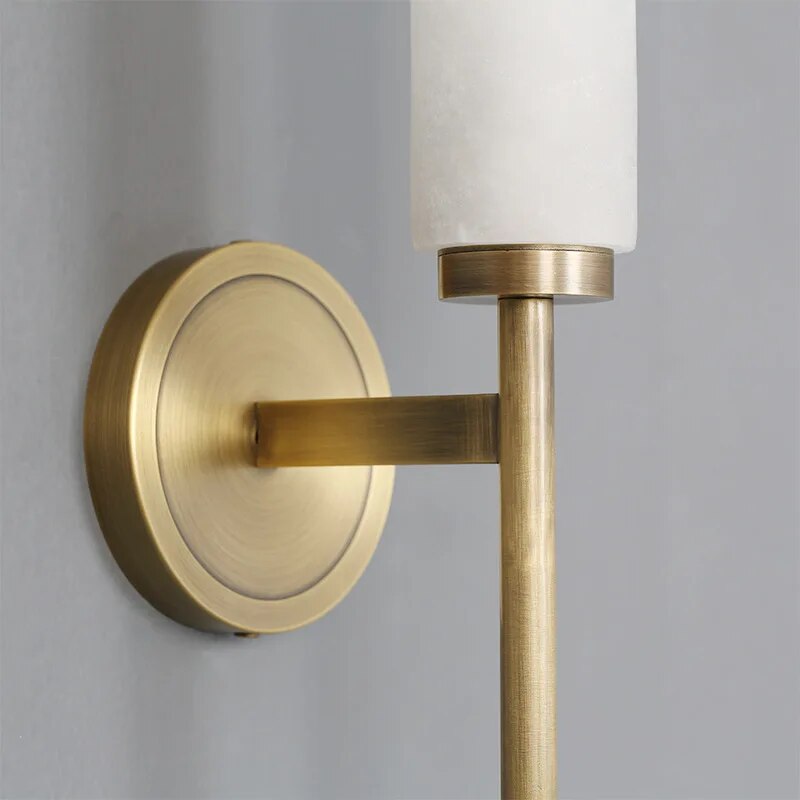 Applique murale LED en marbre naturel - vue 6 sur 7