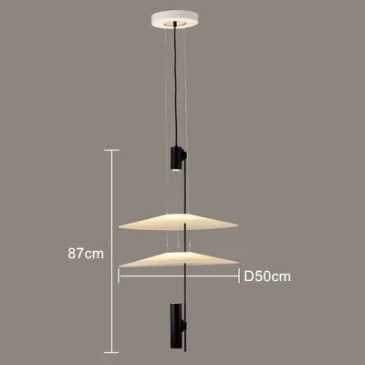 lampe nordique moderne créative au design unique - vue 9 sur 8