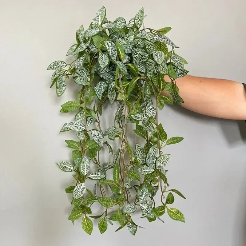 feuilles de pastèque en plastique pour décoration intérieure et extérieure - vue 3 sur 10