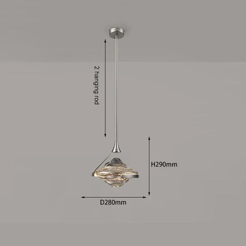 suspension au design nordique moderne créatif intérieur - vue 8 sur 8