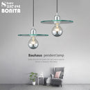 suspension moderne en verre pour éclairage créatif minimaliste