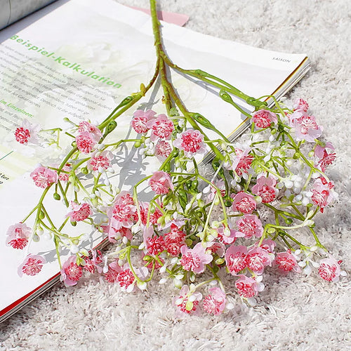 gypsophile fleurs artificielles pour mariage décoration florale 2024 - vue 12 sur 12