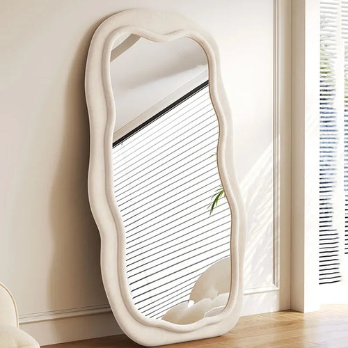 miroir décoratif en macramé style nordique pour homme - vue 3 sur 19