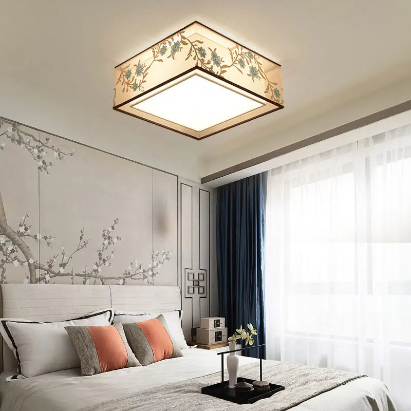 lustre chinois rétro pour un éclairage élégant et chaleureux - vue 5 sur 17