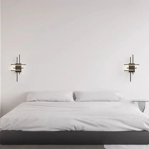applique murale led minimaliste 	 modifiable - vue 5 sur 8