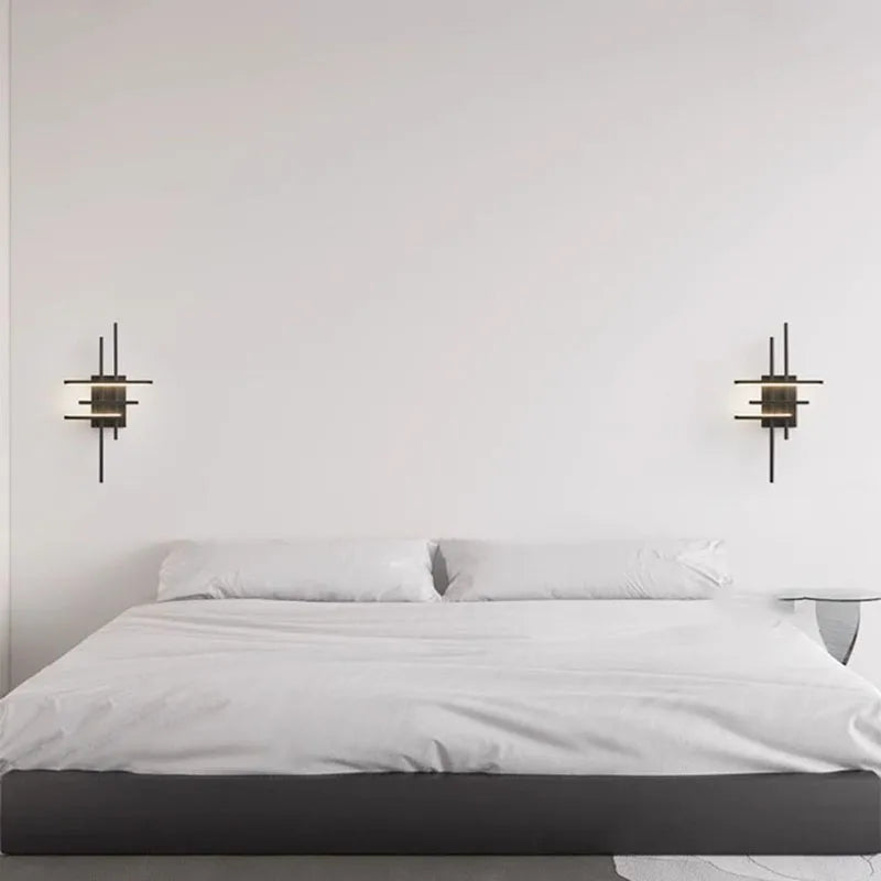applique murale led minimaliste 	 modifiable - vue 4 sur 8