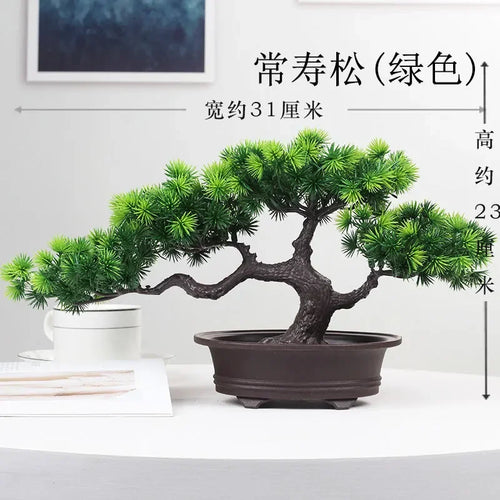 plantes artificielles bonsaï pour décoration intérieure et extérieure - vue 16 sur 15