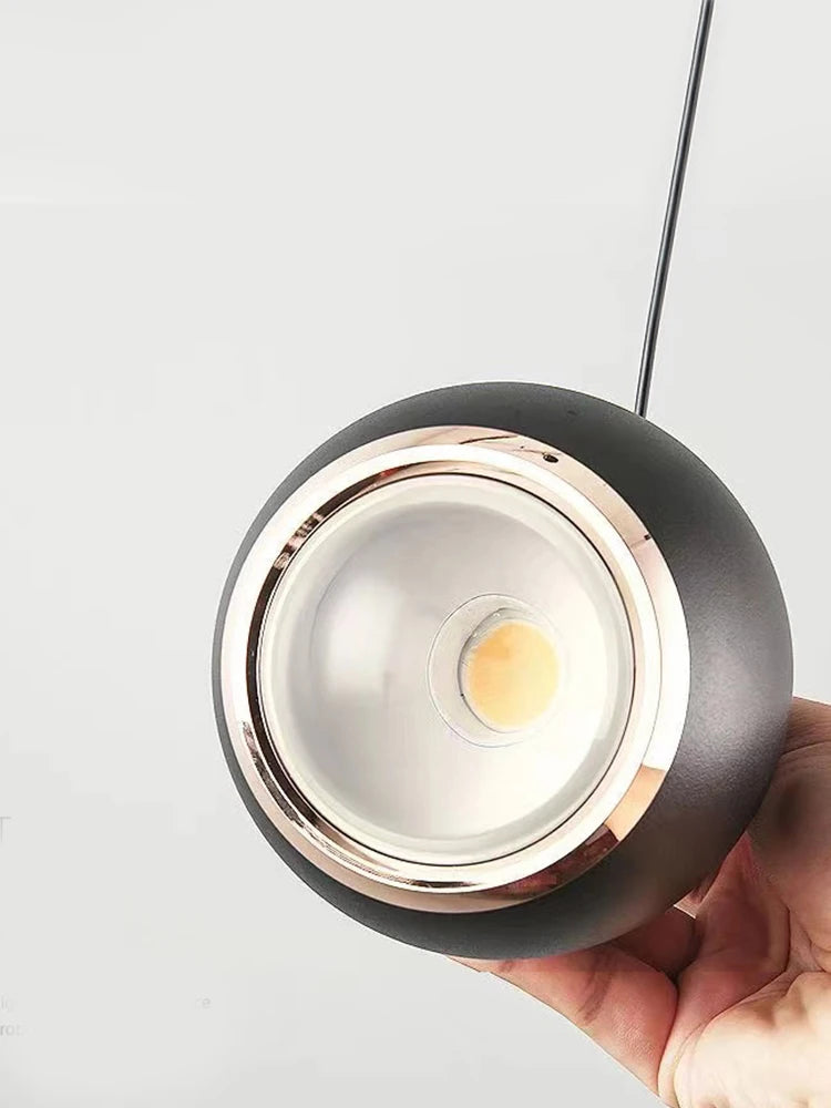 lustre à boules modèle 2022 luminaire suspendu design moderne - vue 5 sur 14