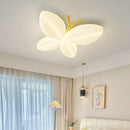 plafonnier créatif papillon pour chambre de petite fille