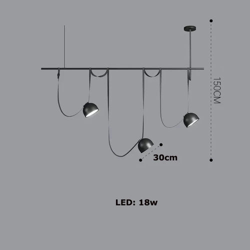 lustre artistique dimmable pour décoration intérieure moderne - vue 10 sur 14