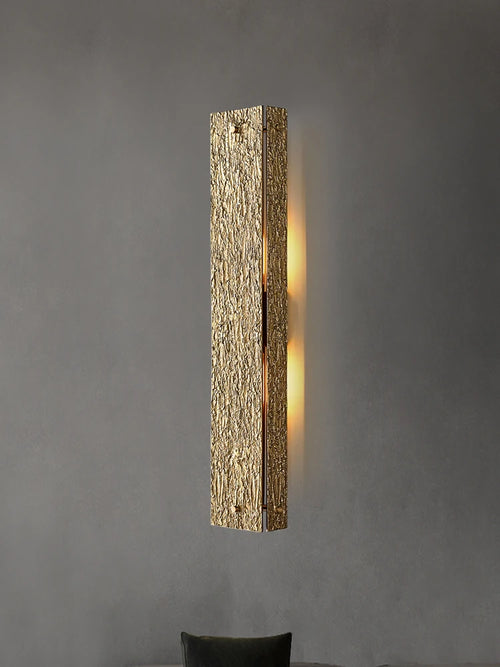 Moderne Vouvray carré RH cuivre applique salon fond mur villa entrée chambre lampe de chevet haut de gamme art applique - vue 3 sur 9